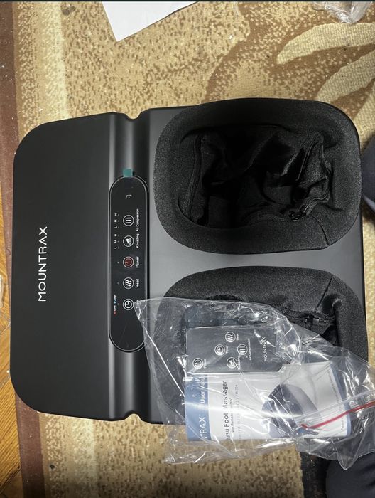 Масажер/масажор для ніг з підігрівом  MOUNTRAX (з пультом керування)