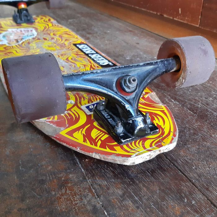 Skate Longboard Fish Santa Cruz Hera Road Rider a Rolar Bem