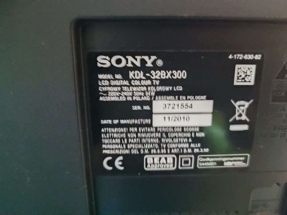Televisão Sony bravia 31 polegadas
