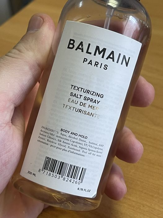 Текстурирующий солевой спрей Balmain Paris Hair Couture б/у