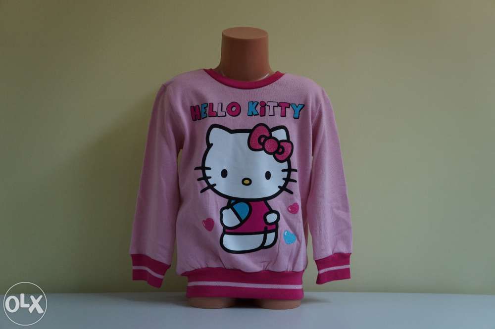 PROMOCJA-WYPRZEDAŻ bluza dziewczęca Helo Kitty 116, 104 cm