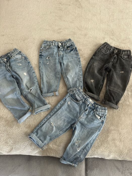 Джинси ,світшот ,сорочка zara 92 ,98 розмір