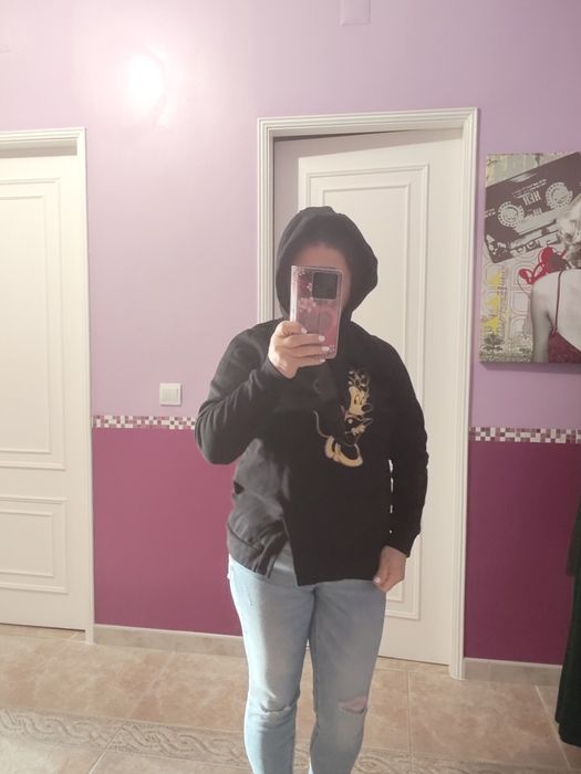 Pullover com capuz