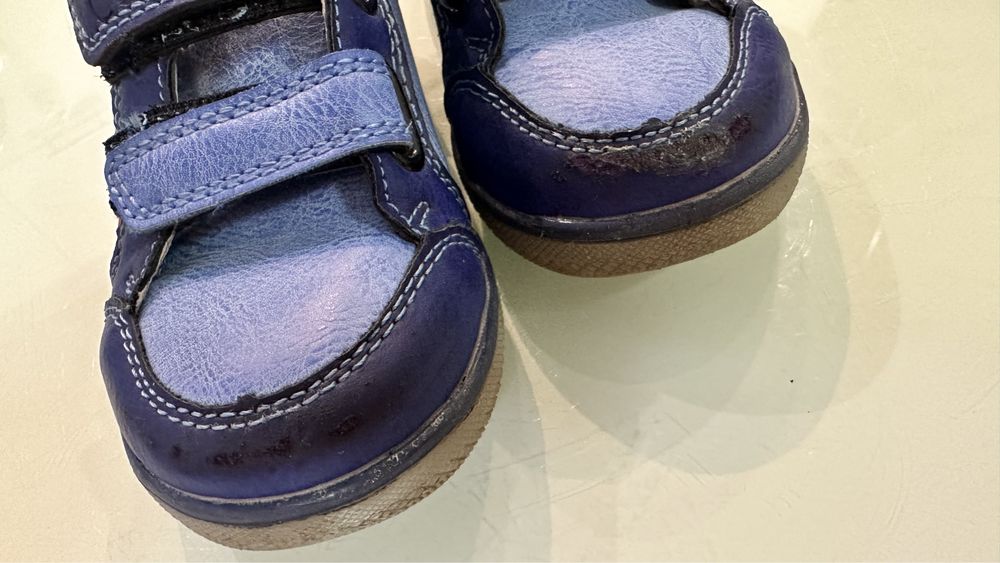 Туфли кожаные, кроссовки, ботиночки, размер 24