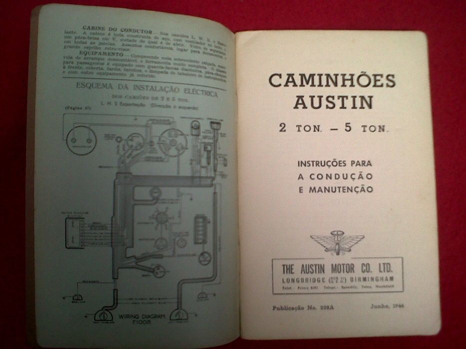 Camiões Austin 2/5 ton - 1946