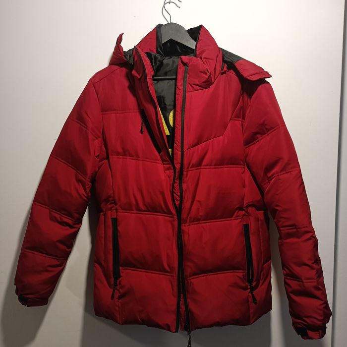 Kurtka zimowa męska z kapturem