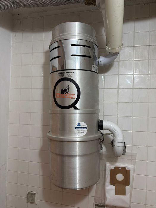 Aspiração central Husky PT8410NAQ Q Air - a trabalhar