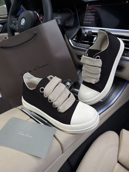 Rick Owens Geobasket double bumper megabasket drkshdw кеди низькі