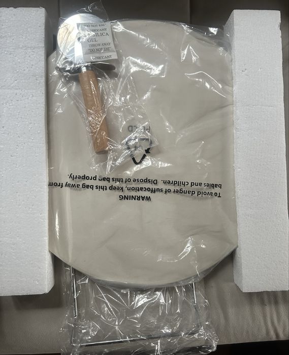 Nowy kamień do pizzy 33 cm – piekarnik i grill