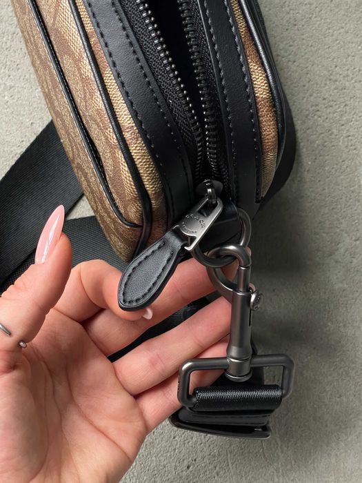 Мужская сумка Coach Graham Crossbody через плече Коуч кросс боди