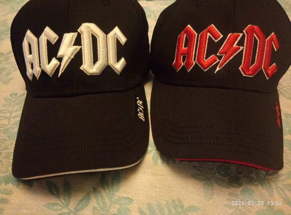 Бейсболка  кепка AC/DC  раз. 55 - 62 см
