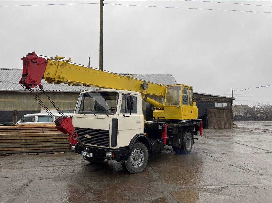 Оренда автокрана МАЗ 16-тон стріла 16 метрів ,Фастів та район