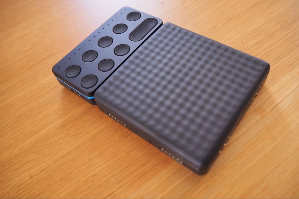Kontroler MIDI MPE Roli Loop Block i Lightpad Block, bluetooth usbc