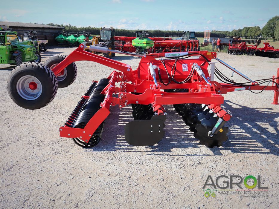 Brona talerzowa hydrauliczna TORNADO 3,5m 4 m 4,5m 5 m 6m Grano System