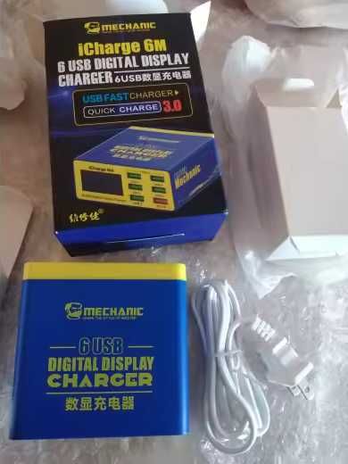 Быстрое зарядное устройство Mechanic iCharge 6M 6 USB-портов