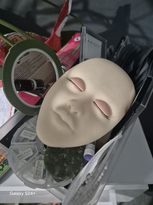 Mix paletek 37szt.do przedłużania rzęs+dodatki