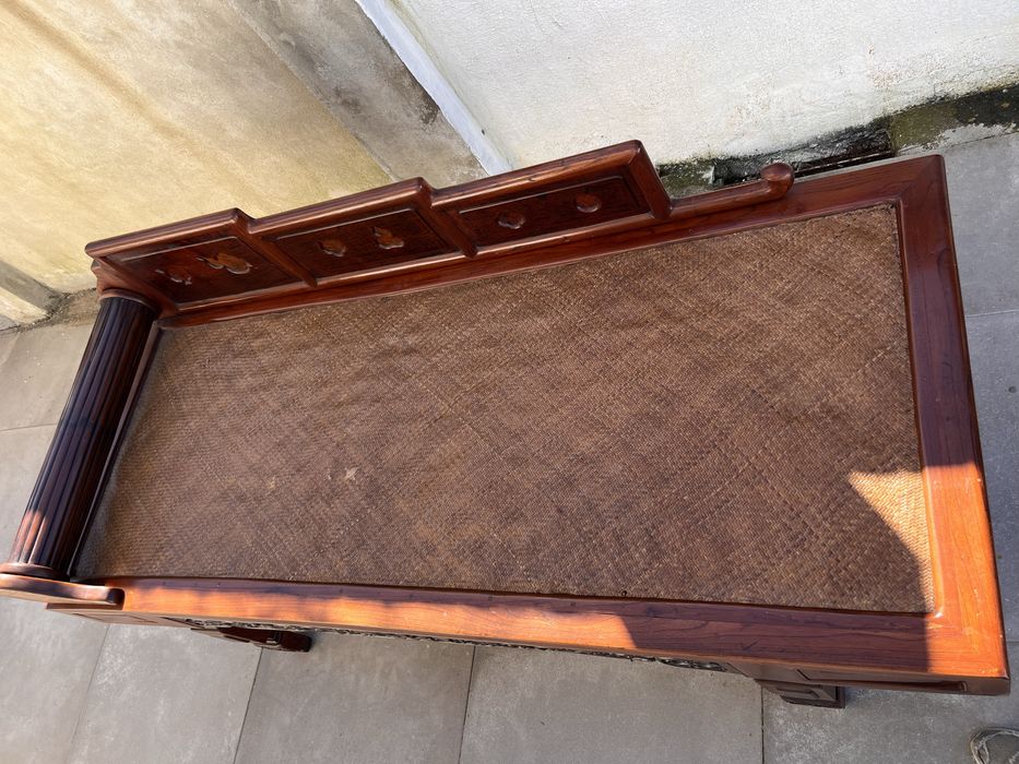 LUOHAN - Cama de dia chinês tradicional Luohan Bed