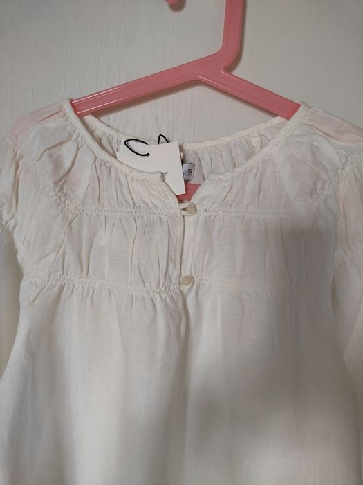 Koszula bluzka lniana Zara 152 Nowa