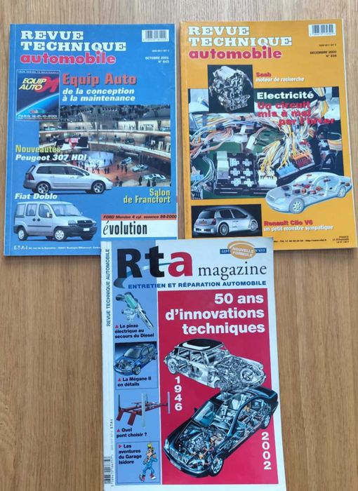 RTA Magazine Peugeot 306 Citroen Xantia Ford Mondeo