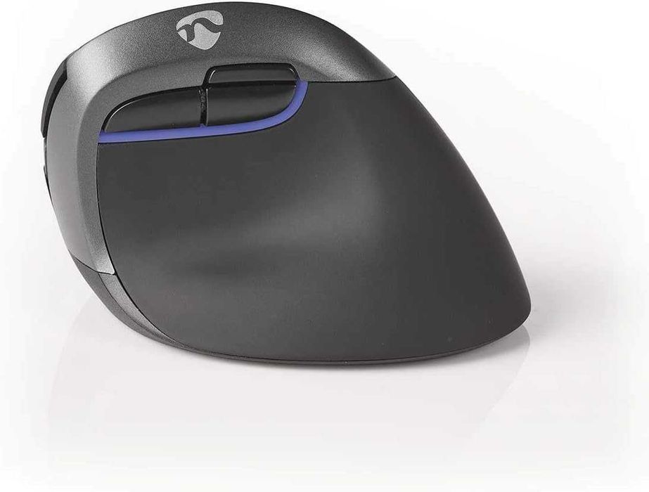 Rato novo Vertical Ergonómico nedis 6 botões e 1600 dpi para uma experiência confortável e prática