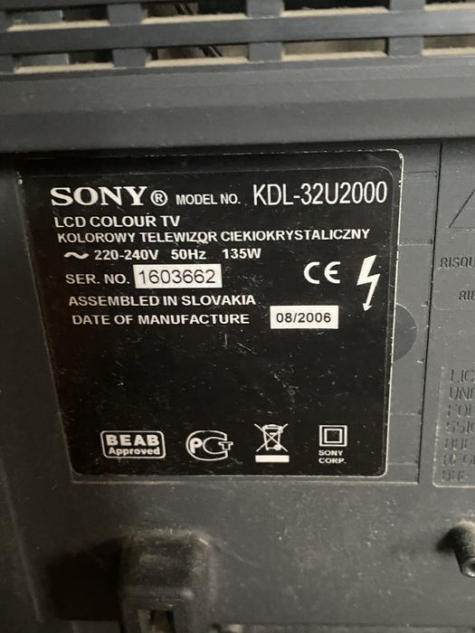 Sony KDL-32U2000