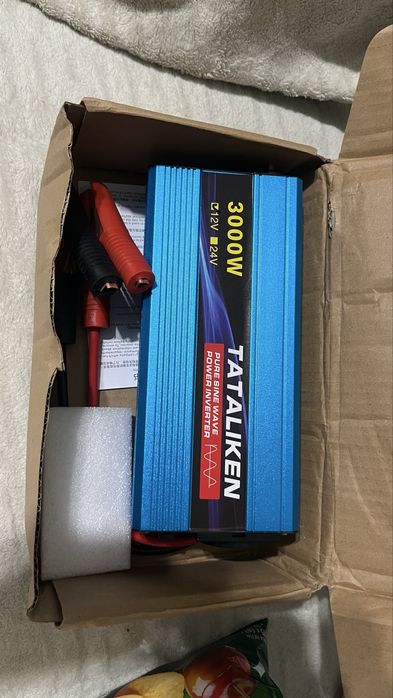 Перетворювач напруги (інвентор) Tataliken 3000 W, вхідна напруга 12 В