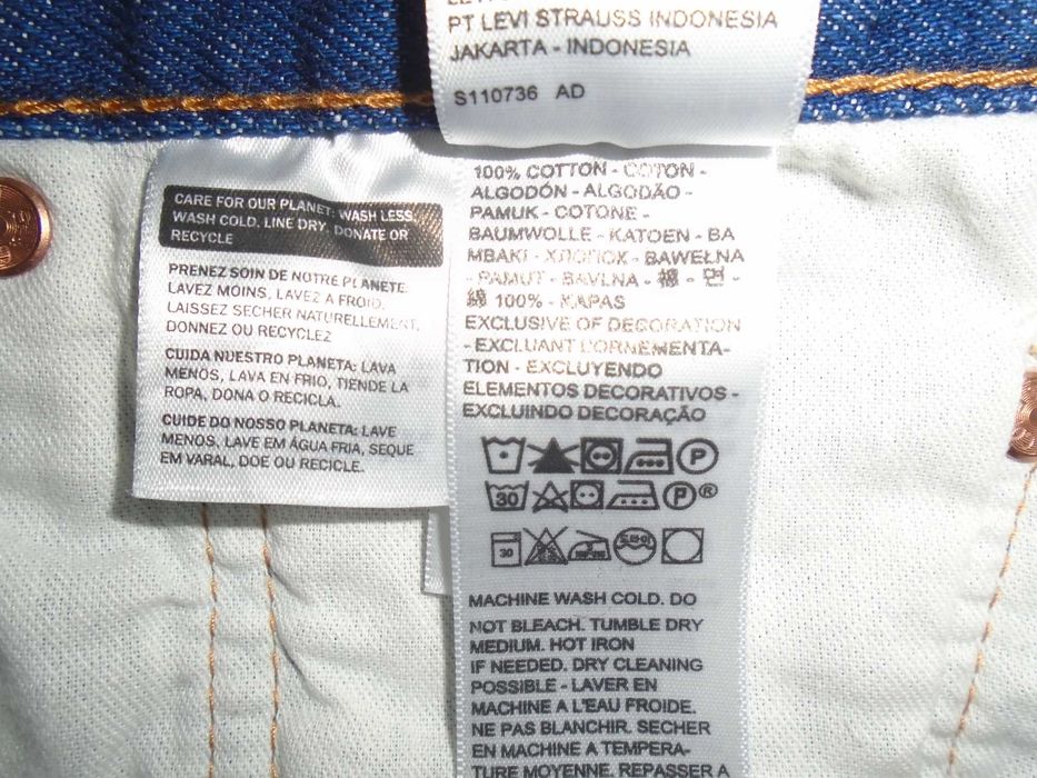 Джинсы Levis 501 93 USA W33 L30