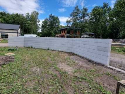 Bloczki Bloczek Ogrodzenie Murowane STYROBUD JONIEC Modułowe MONTAŻ