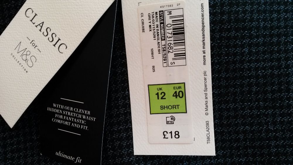 roz 40 NOWE spodnie eleganckie długie M&S