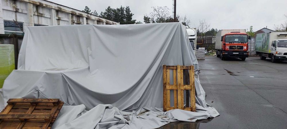 Банер-брезент для накривання від дощу та снігу