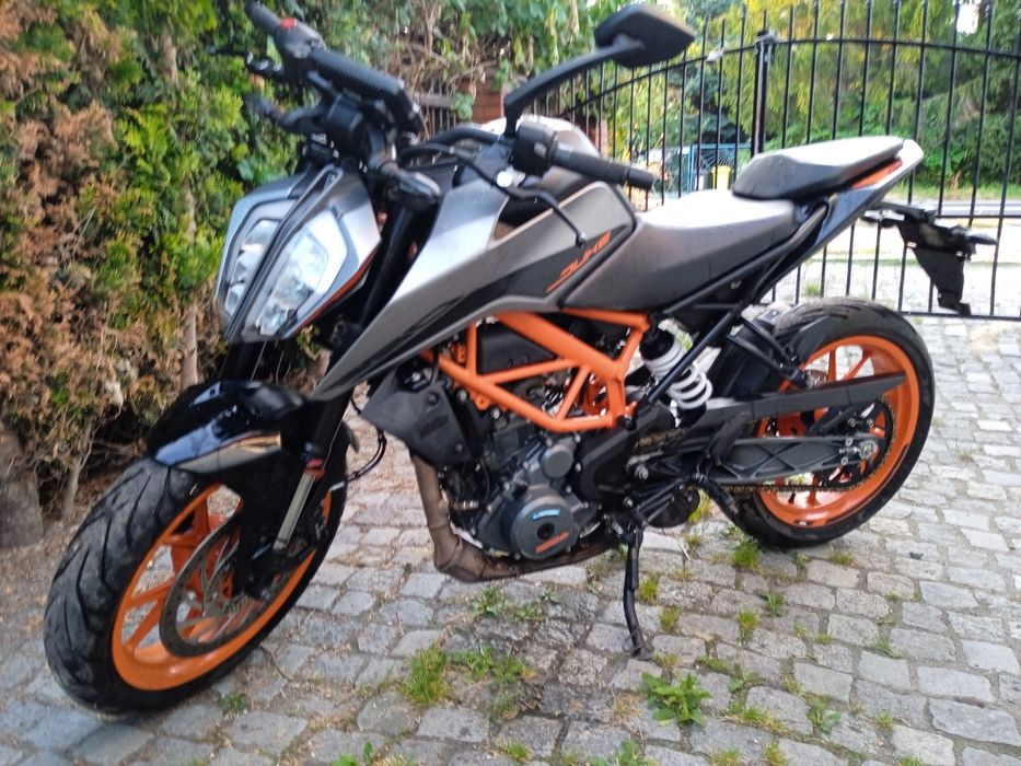 KTM Duke 390 ->125 zarejestrowany 2023 quickishifter RC transport!