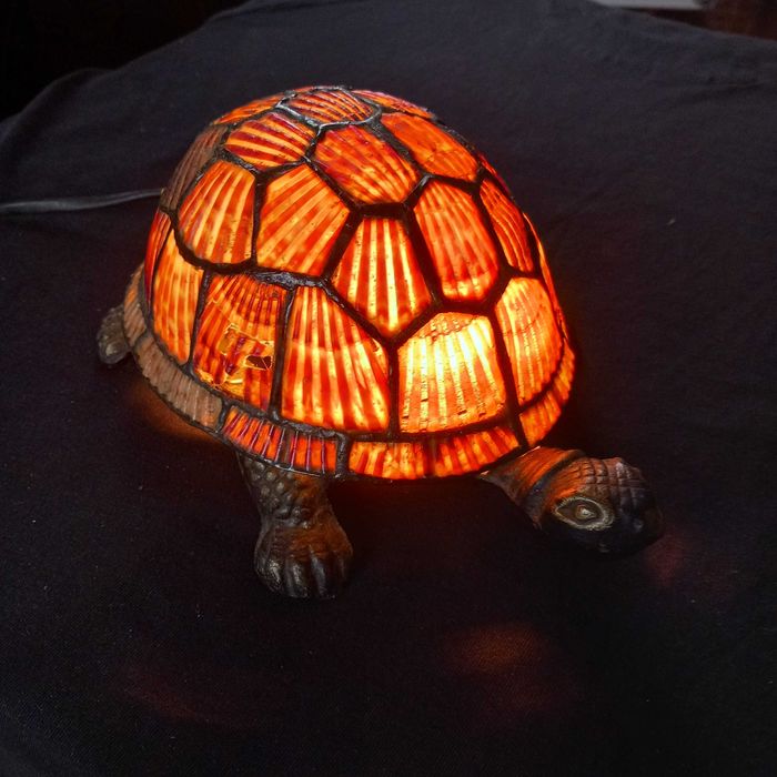 Candeeiro em forma de tartaruga