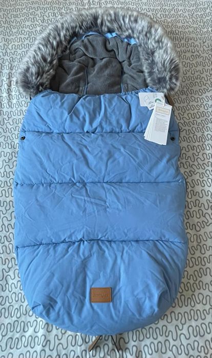 Зимовий конверт в коляску, Jimmy Lee Reflect, blue