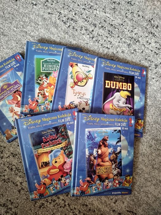 Kolekcja bajek Disneya na DVD