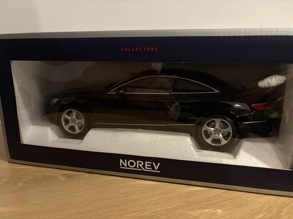 Norev Mercedes S Coupe 1:18 black