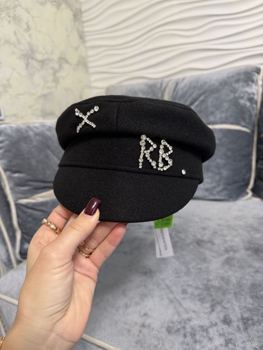 Черная кепка кепи ruslan baginskiy crystal