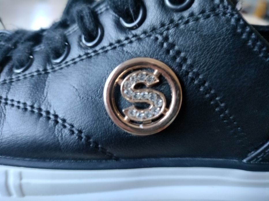 Sneakersy skórzane 36