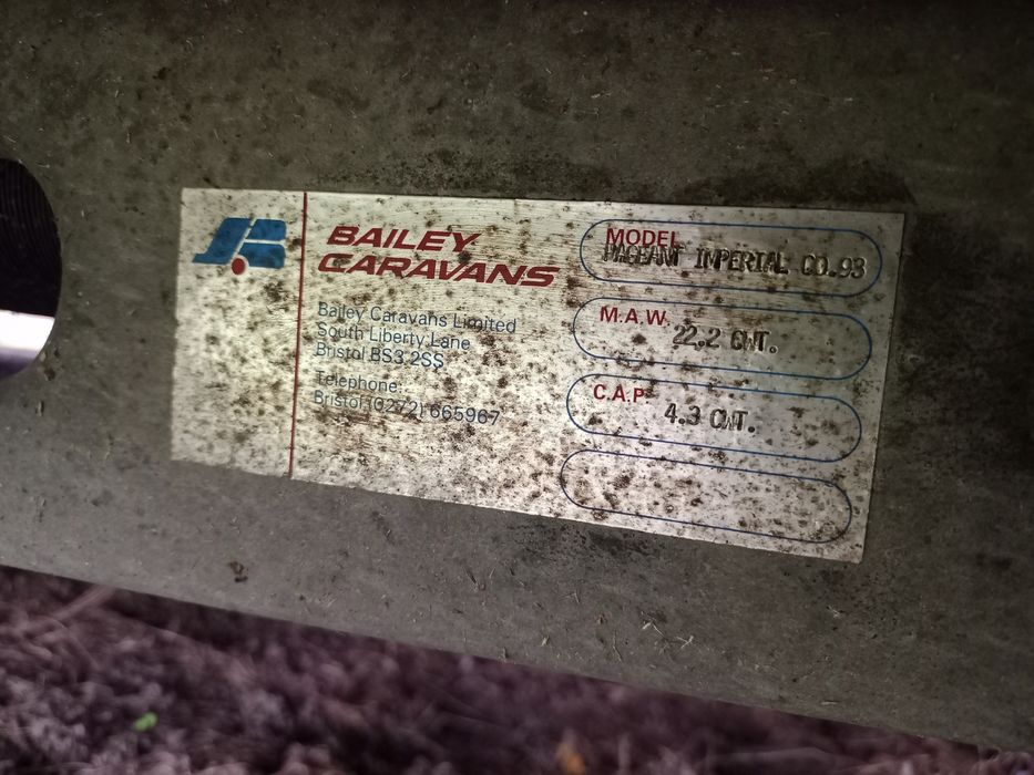 Будинок на колесах Караван Кемпінг Автодача Причеп Bailey Pagaent 1993