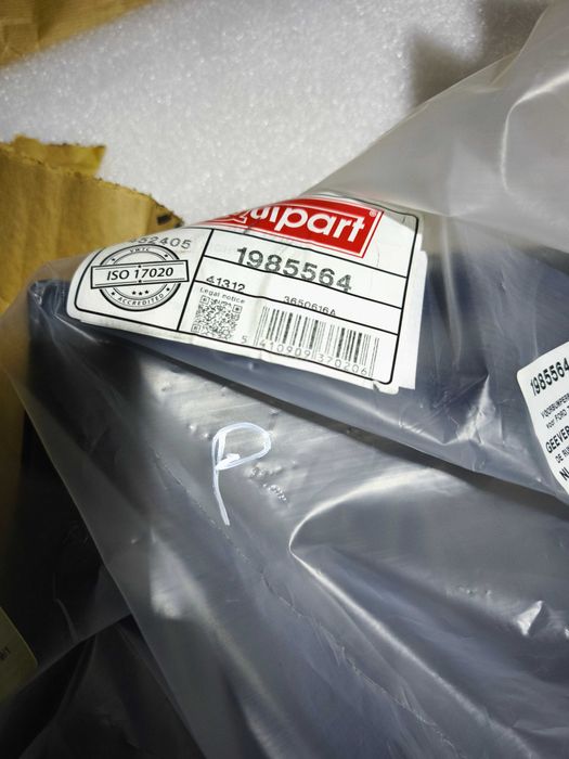 Narożnik zderzaka prawy przód Ford Transit MK6 06-14 NOWY szary