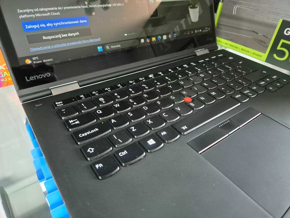 FV23% Laptop/Tablet komputer 2w1 Lenovo ThinkPad X1 Yoga Intel Core i7-7600U 16GB RAM + 256GB SSD