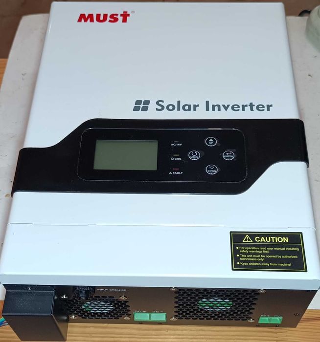 Гибридный инвертор MUST PV18-1512VPM. 12V 1500W