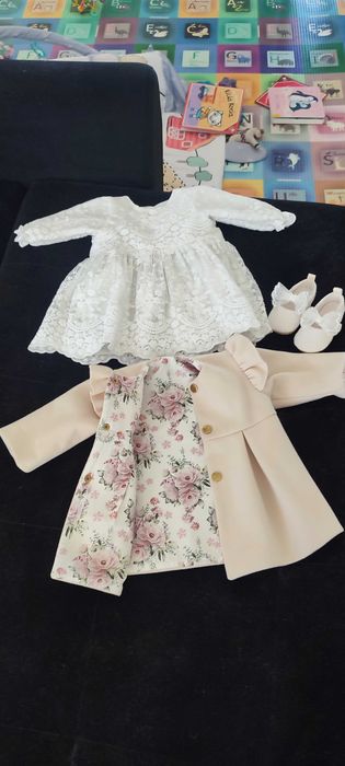 Zestaw do chrztu dla dziewczynki Milulove