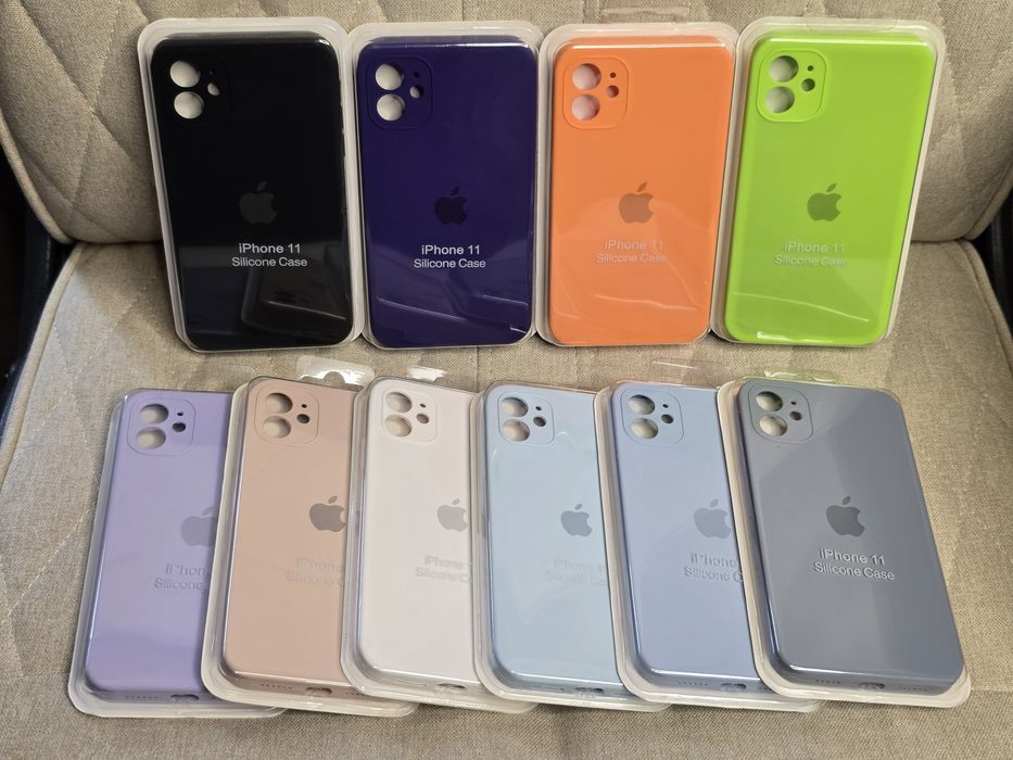 Квадратный чехол для iPhone 11 чохол з квадратними бортами айфон 11