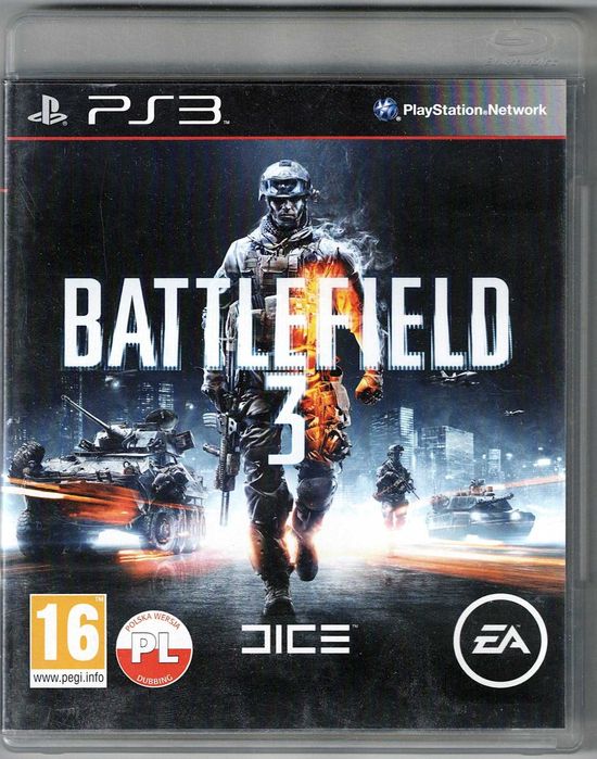 Battlefield 3 Gra na konsolę Playstation 3 PS3 EA Electronic Arts DICE