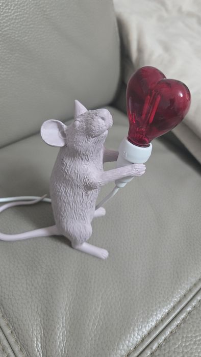Lampa mysz z serduszkiem Seletti