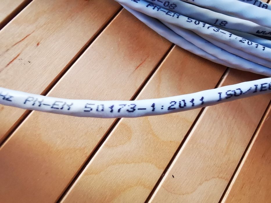 Nowy kabel sieciowy 8,8m Bitner BiTLAN U/UTP kat. 5e 200MHz