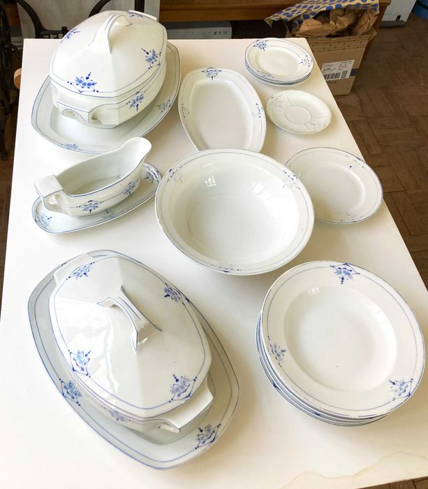 Serviço de jantar vintage Coimbra.