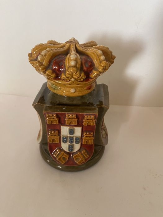 Tinteiro em faianca das caldas da Rainha