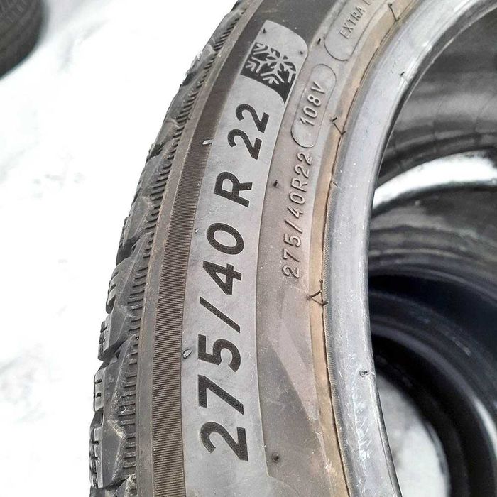 275/40 R22 Michelin pilot suv б/у шини 2шт * 2601047