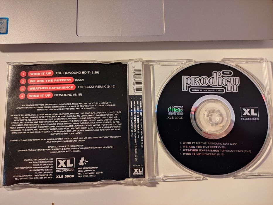 Prodigy CD Single64862356829955121